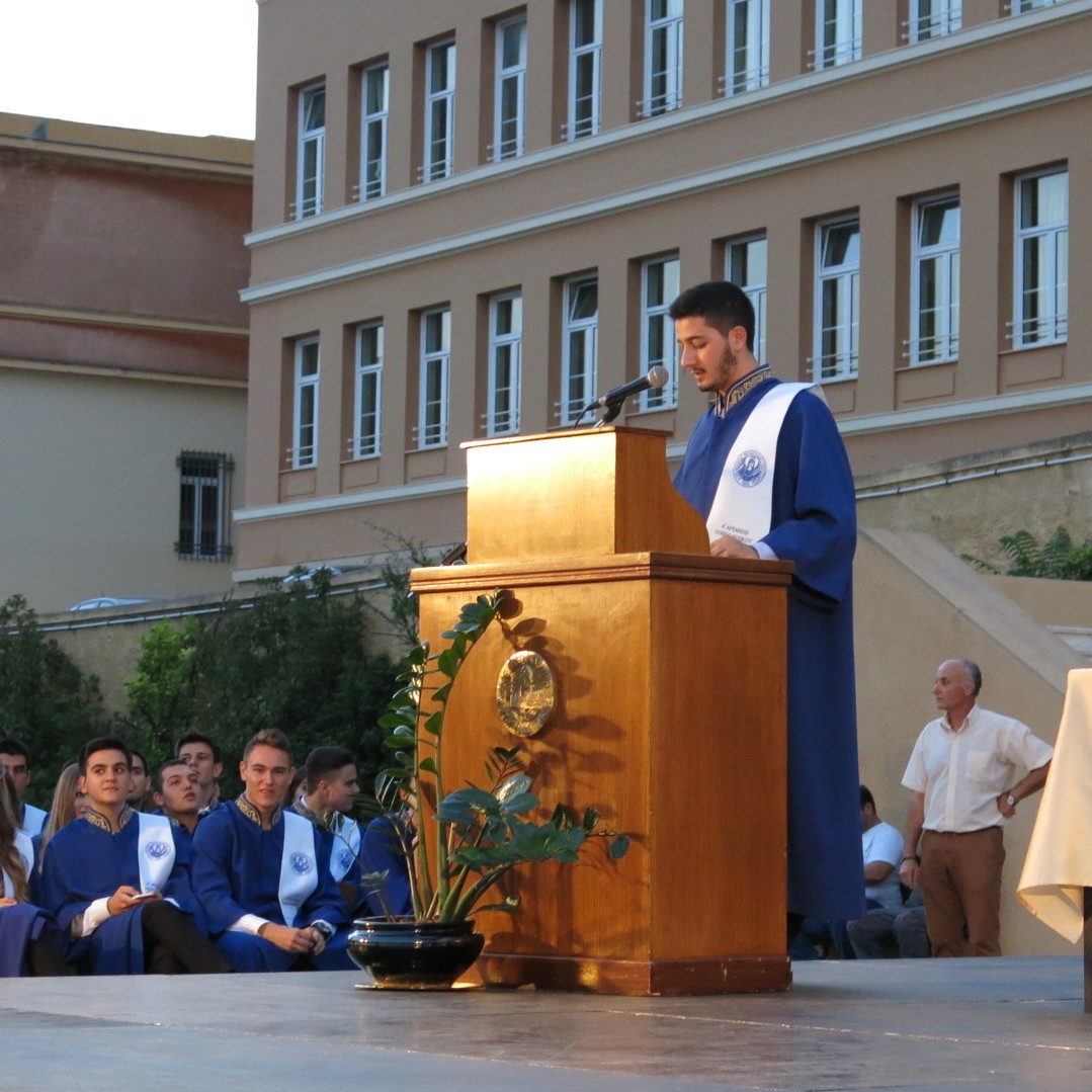 Andreas Andreou at a public event